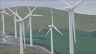 A wind farm (generic)