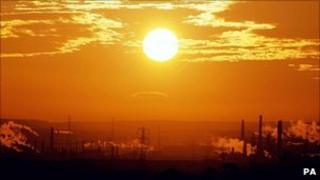 The sun