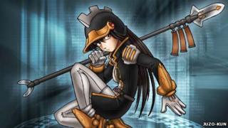 Linux-Tan aka The Penguin Girl by artist Juzo-Kun