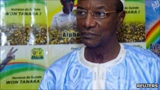Guinean presidential candidate Alpha Conde in Conakry (15 Nov 2010)