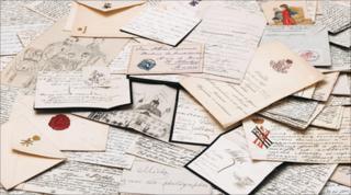 Letters, photos and drawings from the court of Tsar Alexander III