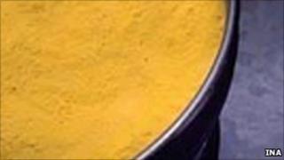 Uranium yellowcake