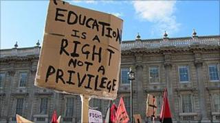 Protest banner