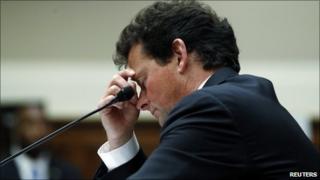 Tony Hayward testifies in front of US lawmakers