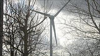 Green Park wind turbine