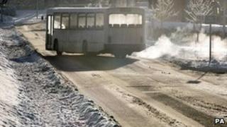 Bus in Borders