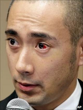 Ebizo Ichikawa at news conference Tokyo 9 Dec 2010