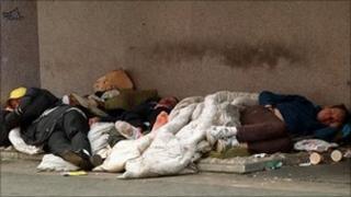 Homeless people generic
