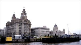 Liver buildings, Liverpool