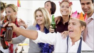 An office party