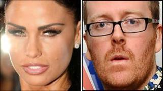 Katie Price and Frankie Boyle