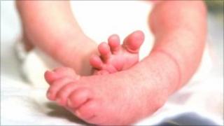 Baby feet