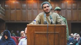 Trial in Tehran, 21 November