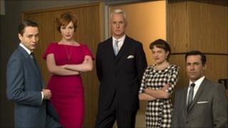 The cast of Mad Men