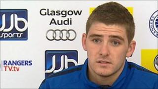 Rangers midfielder Kyle Hutton