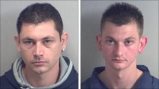 From left: Billy and George Treeby