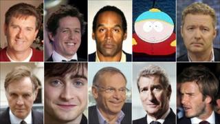 Characters mentioned in Sheridan trial