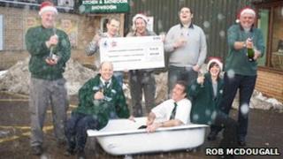 Lottery syndicate. Pic: Rob McDougall