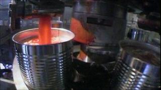 Heinz factory in Wigan