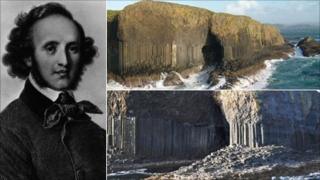 Felix Mendelssohn and Fingal's Cave