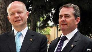 William Hague and Liam Fox