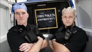 Drunken Disorderly Inn landlords