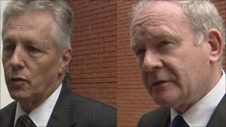 Peter Robinson and Martin McGuinness