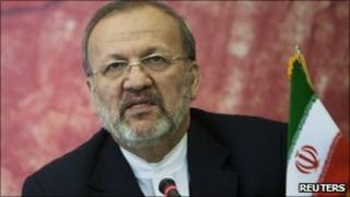 Manouchehr Mottaki, file pic Nov 2010