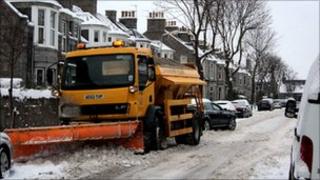 Snow in Aberdeen