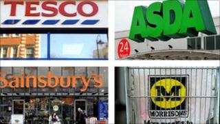Big four supermarket chains