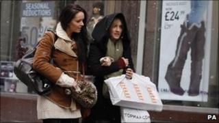 Shoppers on Buchanan Street in Glasgow on Saturday, 18 December