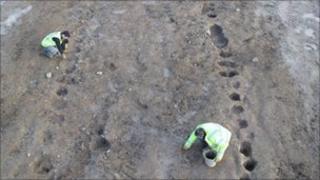 Anglo Saxon settlement find