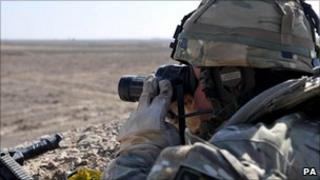 Soldier from The Argyll and Sutherland Highlanders, 5th Battalion The Royal Regiment of Scotland