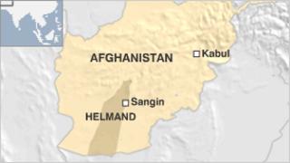 Map of Afghanistan