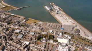 Stranraer harbour