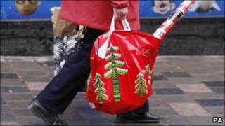 Christmas shopper