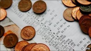money on till receipt