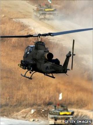 South Korean helicopter, 23/12/10 in Pocheon