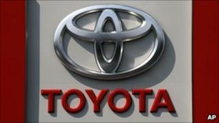 Toyota sign