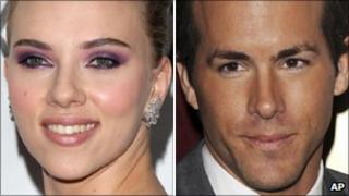 Scarlett Johansson and Ryan Reynolds