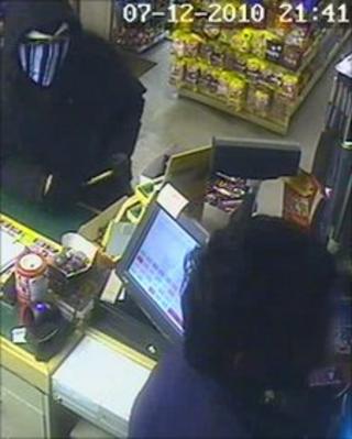 Sheerness robbery CCTV