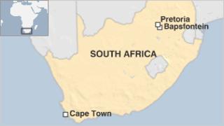 South Africa map