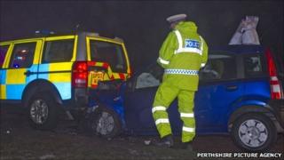 Scene of the crash