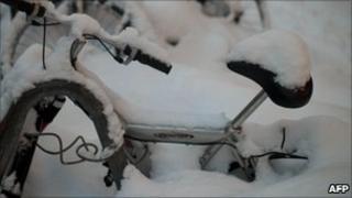Snow in Berlin