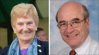 Morwen Pugh and Dr John Fish