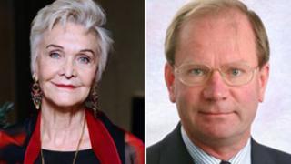 Sheila Hancock and Professor Stephen Holgate
