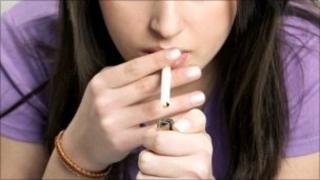 Young smoker