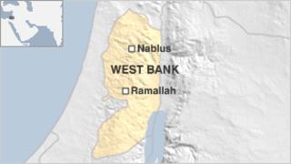West Bank map