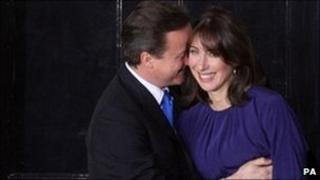 David and Samantha Cameron