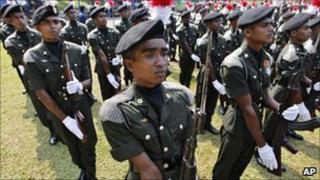 Soldiers in Colombia, Sri Lanka (15 Dec 2010)